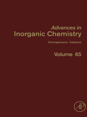 cover image of Advances in Inorganic Chemistry